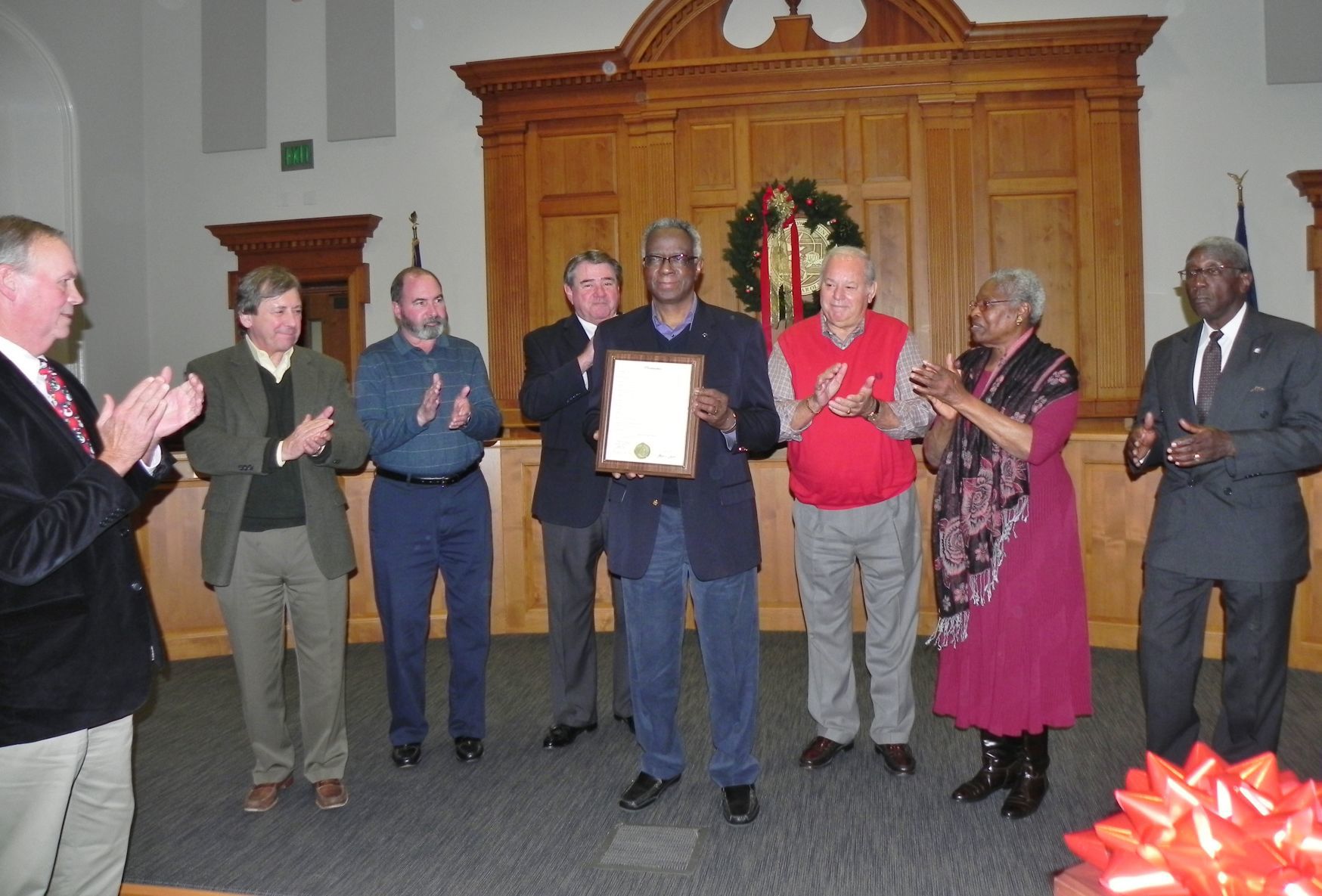 Johnny morant county council final meeting